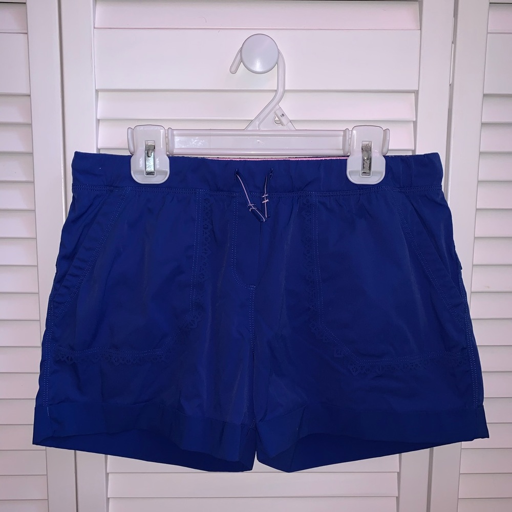ivivva blue camp tracker shorts